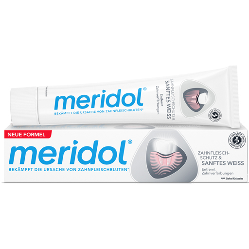 MERIDOL Zahnpasta Sanftes Weiss  75 ml  Zahnpaste