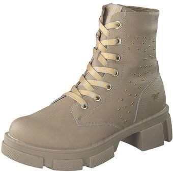 Mustang Schnür Boots in beige