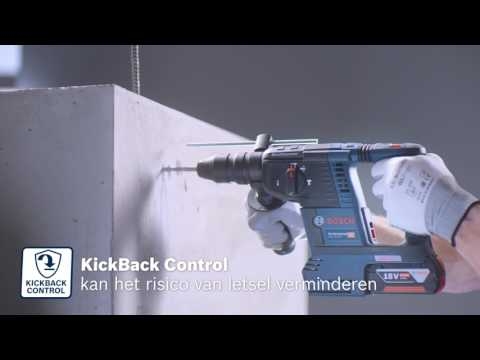 Ciocan combinat Bosch Blue 0611909001 GBH 18V-26 18V fără baterii și încărcător în L-Boxx