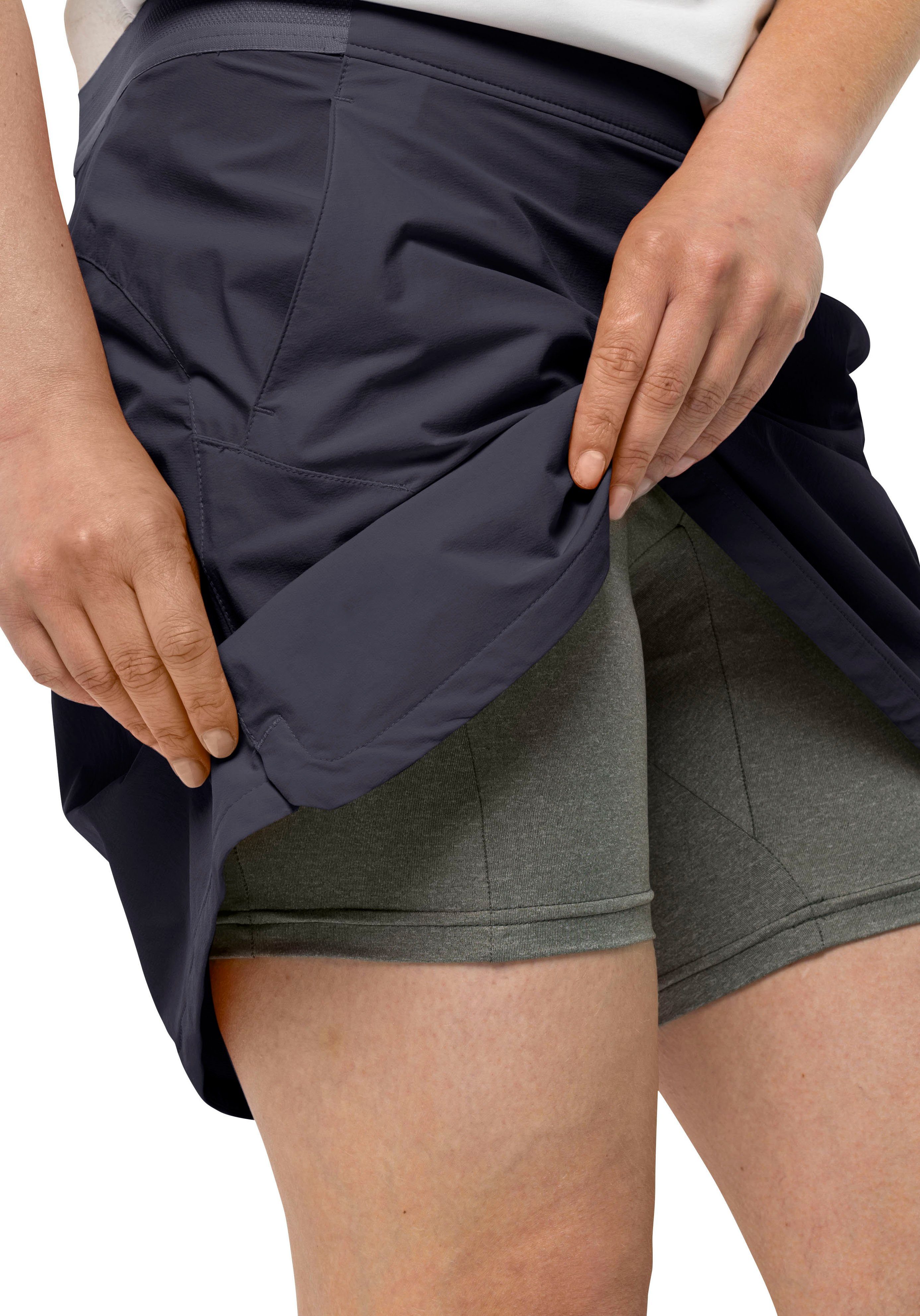 Jack Wolfskin Skort HILLTOP TRAIL SKORT W