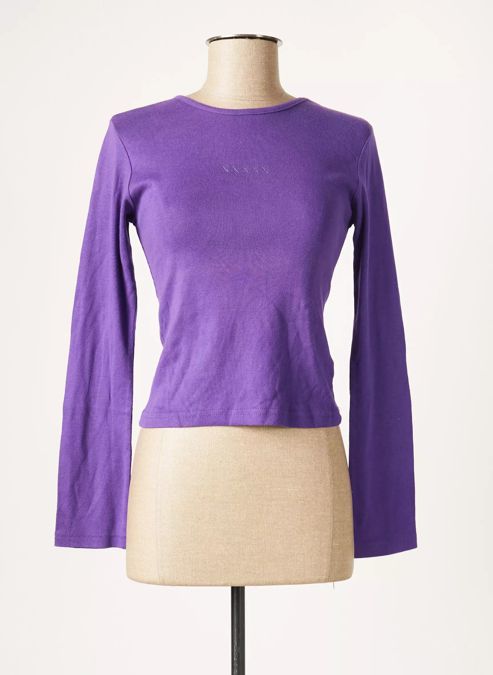 School Rag Tshirts Femme couleur violet