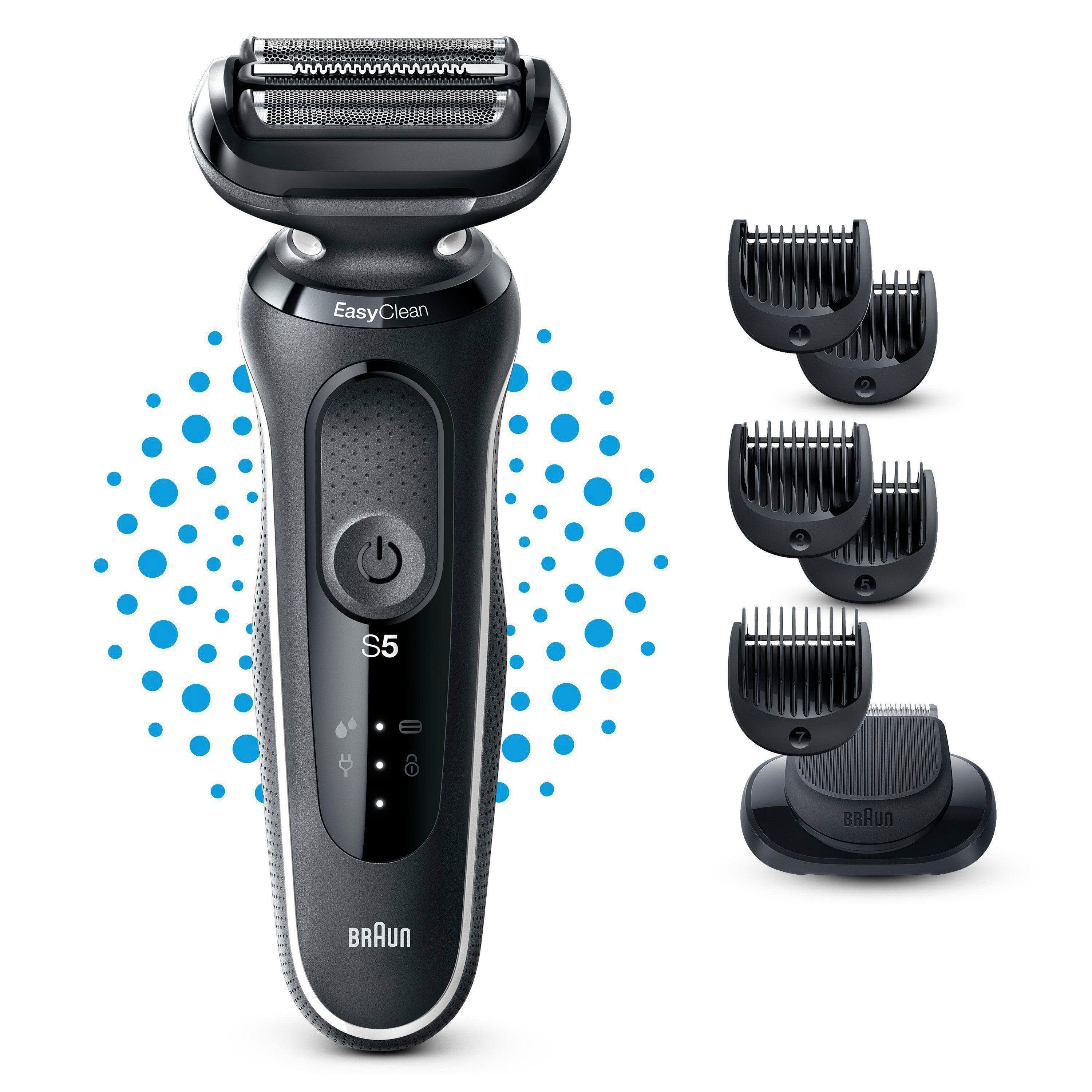 Braun Elektrorasierer Series 5 51-W1500s, Aufsätze: 1, EasyClick-Barttrimmer-Aufsatz, Wet&Dry