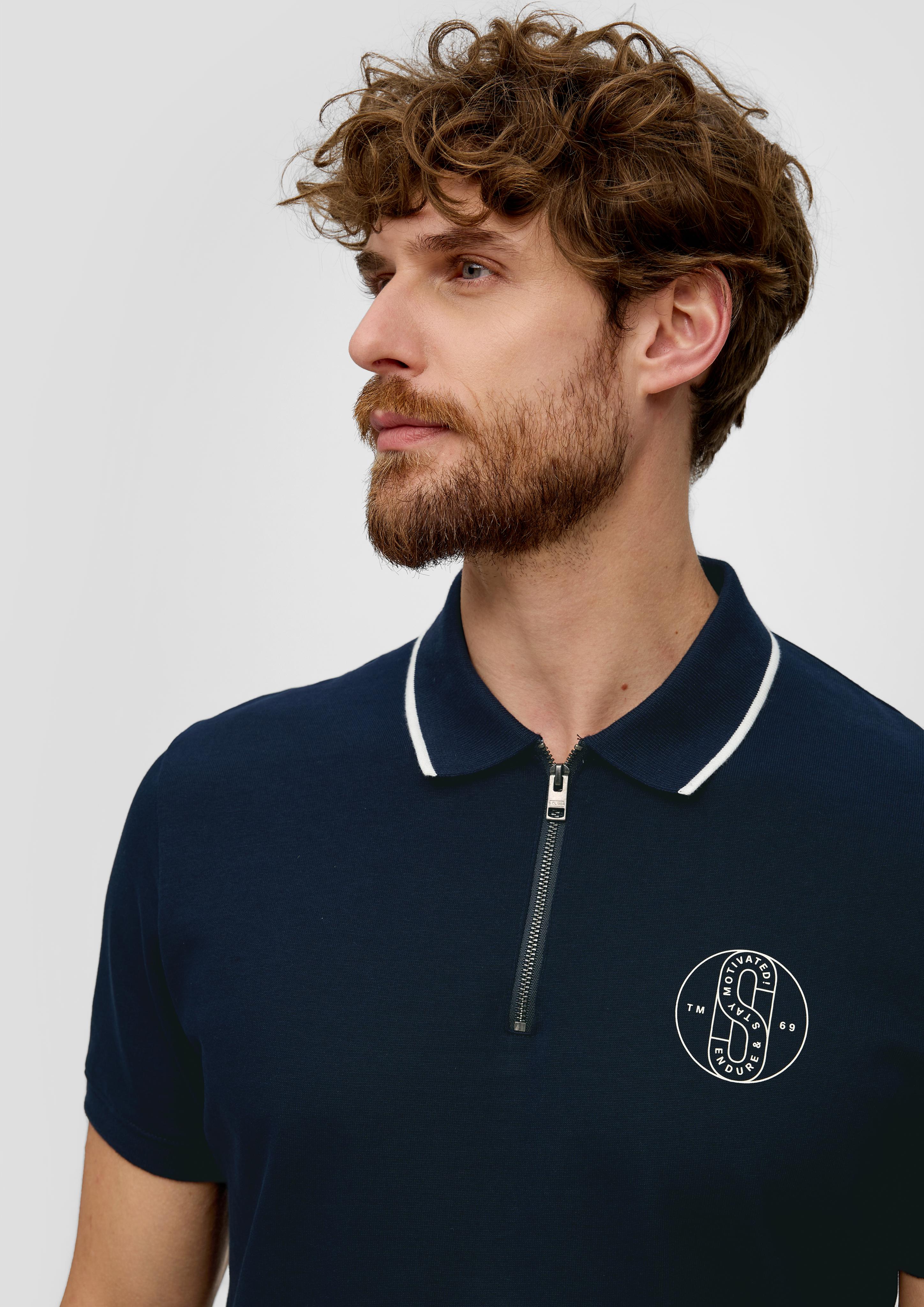 Polo-Shirt aus Piqué  2141479-5978