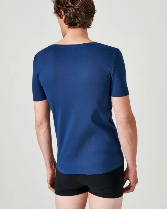 Lot de 2 tee-shirts Essential col V, manches courtes