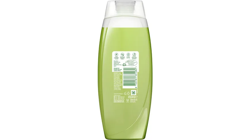 Duschdas Duschgel Limette Minze XXL 450 ml