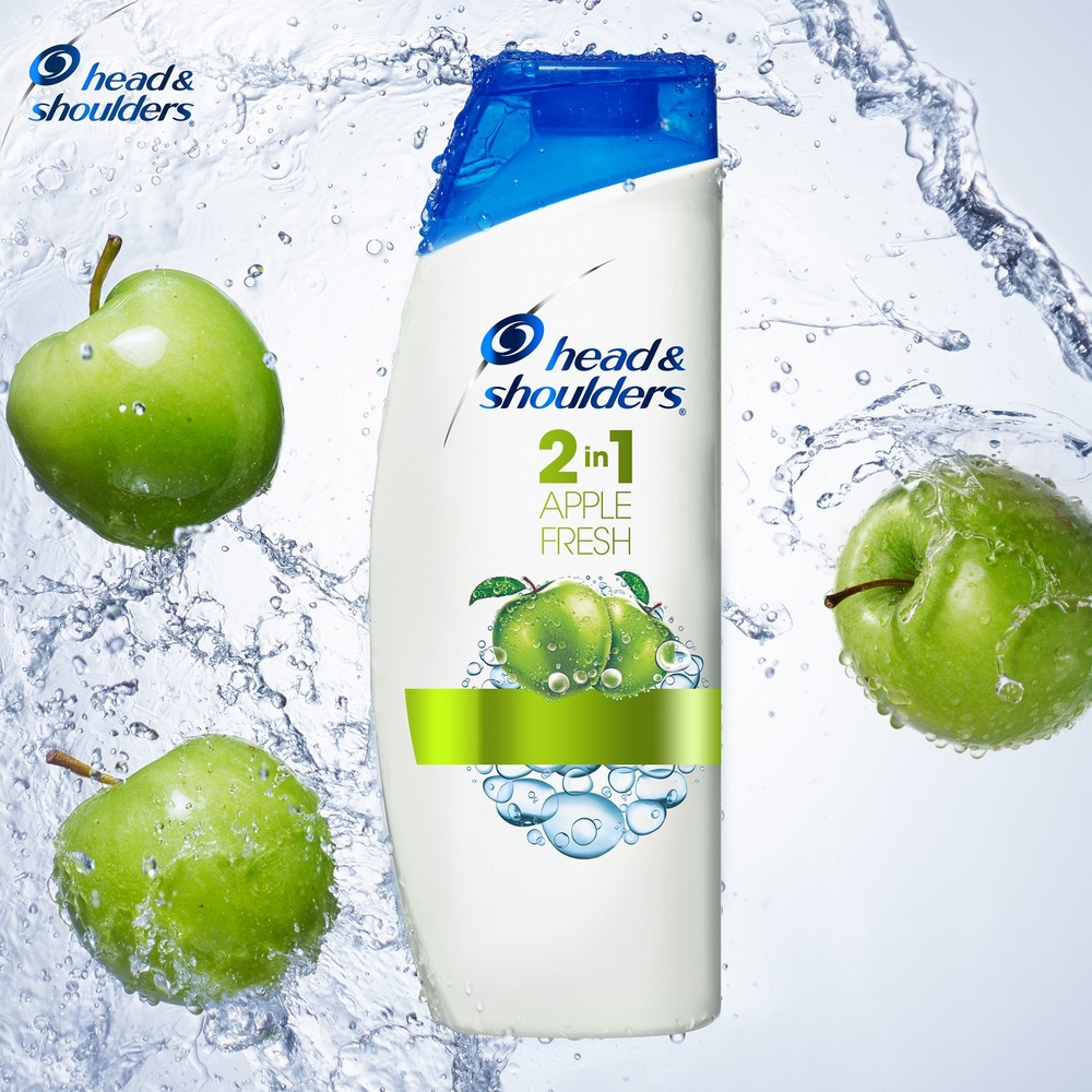head & shoulders Head & Shoulders Apple Fresh 2en1 Shampoing, 2x270ml Shampoing