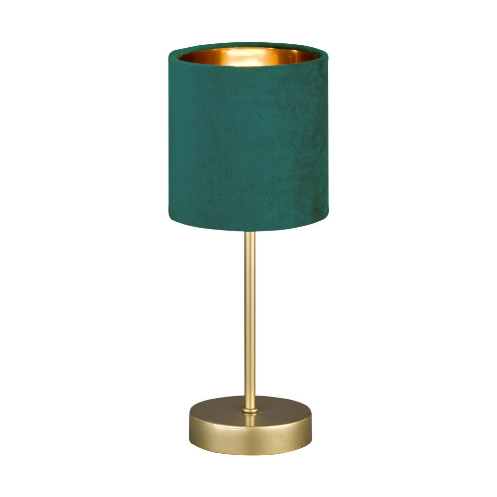 Tischleuchte Aura goldfarben Metall