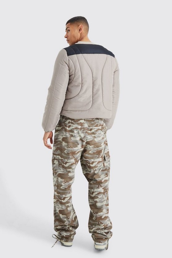 Kastige Steppjacke