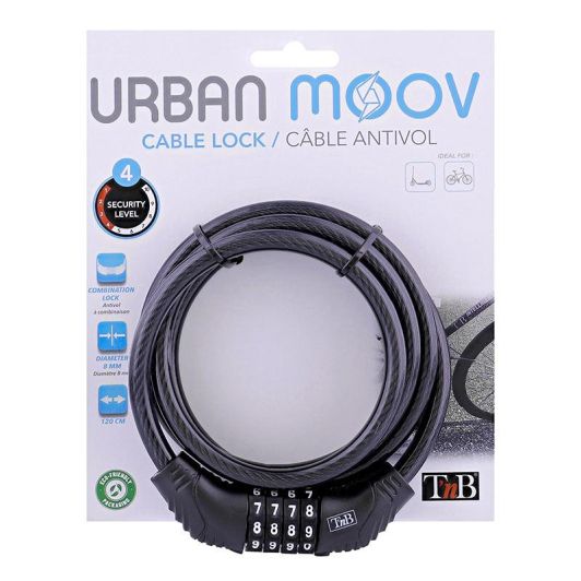Spirală antifurt TNB cu cod 120CM