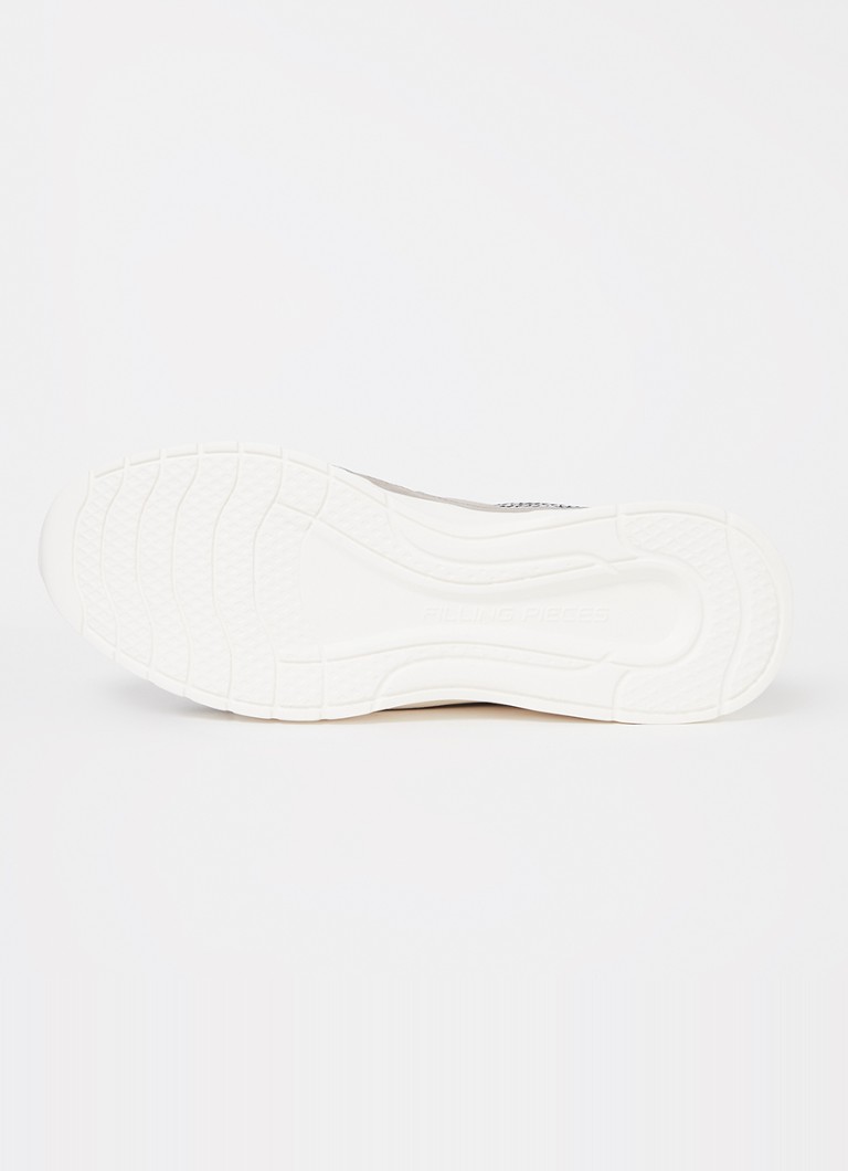 Buty sportowe Filling Pieces Jet Runner z siateczki ze detalami zamszowymi.