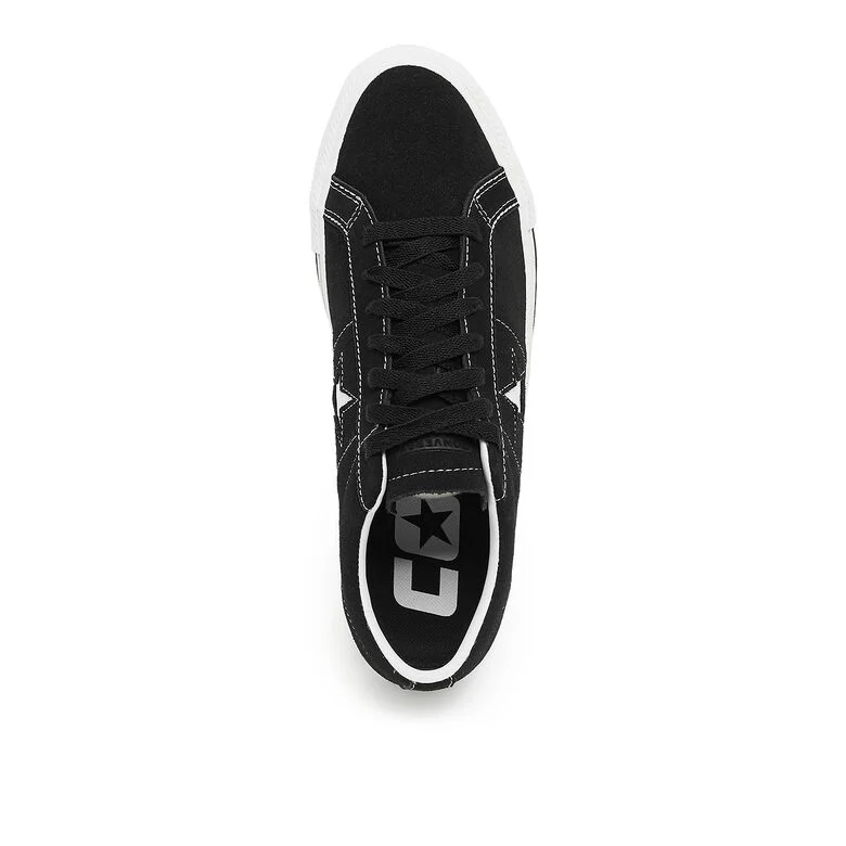 Converse Cons One Star Pro Suede black/black/white