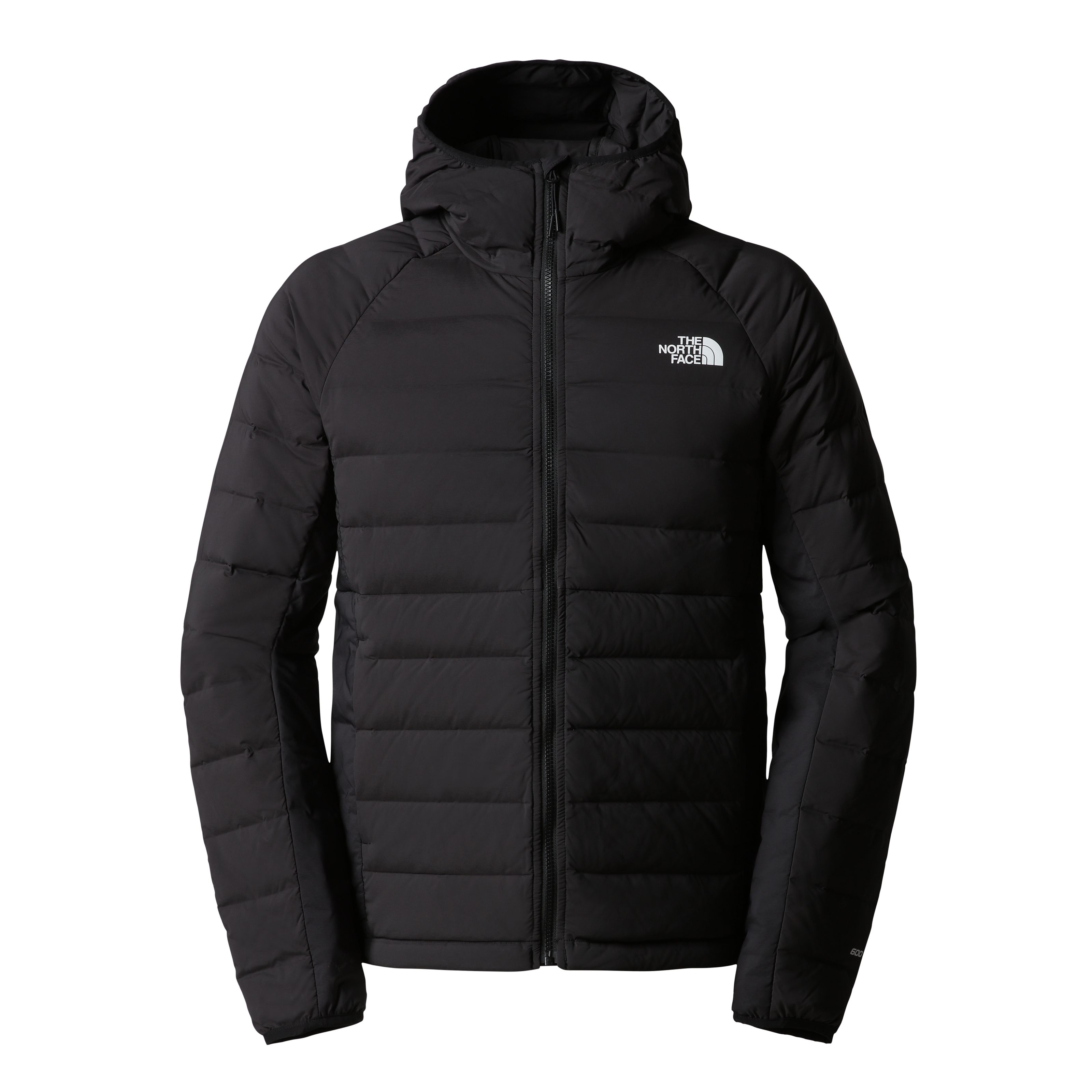 The North Face Daunenjacke M BELLEVIEW STRETCH DOWN HOODIE mit Logodruck