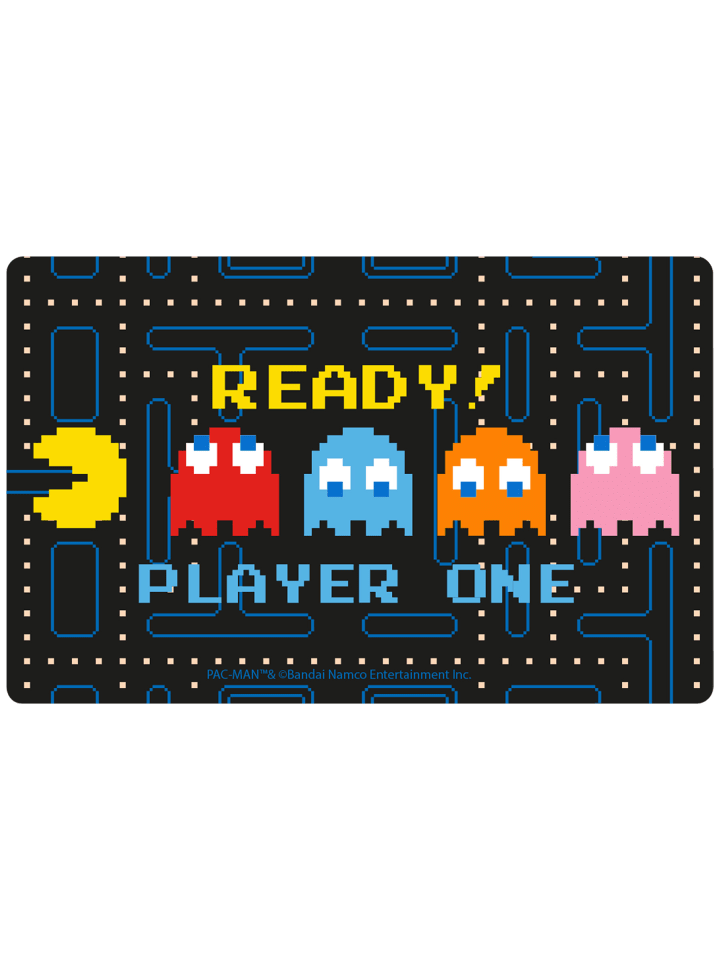 BANDAI Pac-Man Brotdose Ready! Player One Lunchbox Butterbrotdose Trennwand in schwarz günstig kaufen onesize
