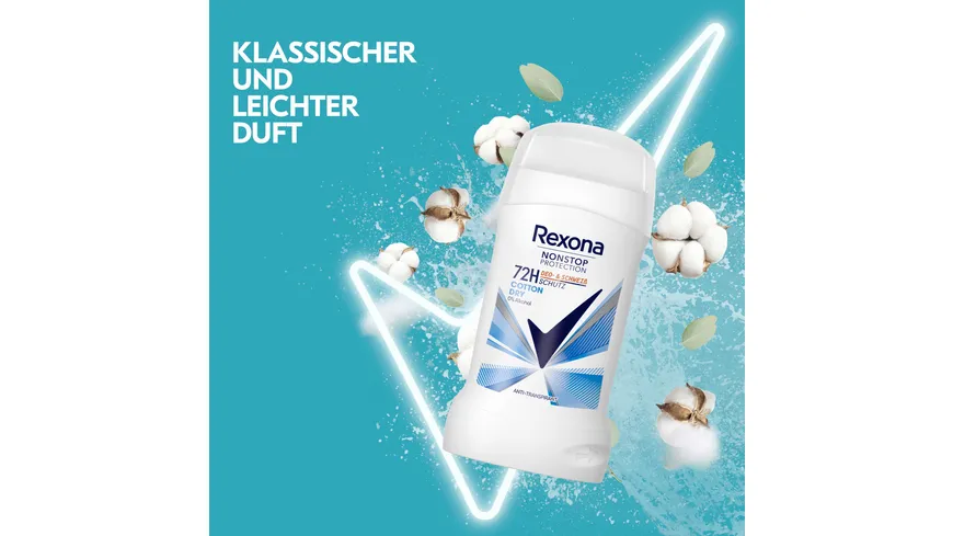 Rexona Nonstop Protection 72h Cotton Dry Anti-Transpirant 50 ml