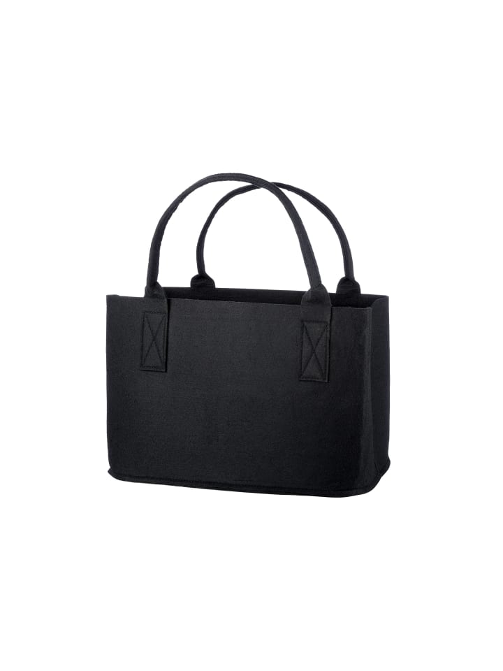 GMD Living Filztasche Street Art in Schwarz günstig kaufen onesize