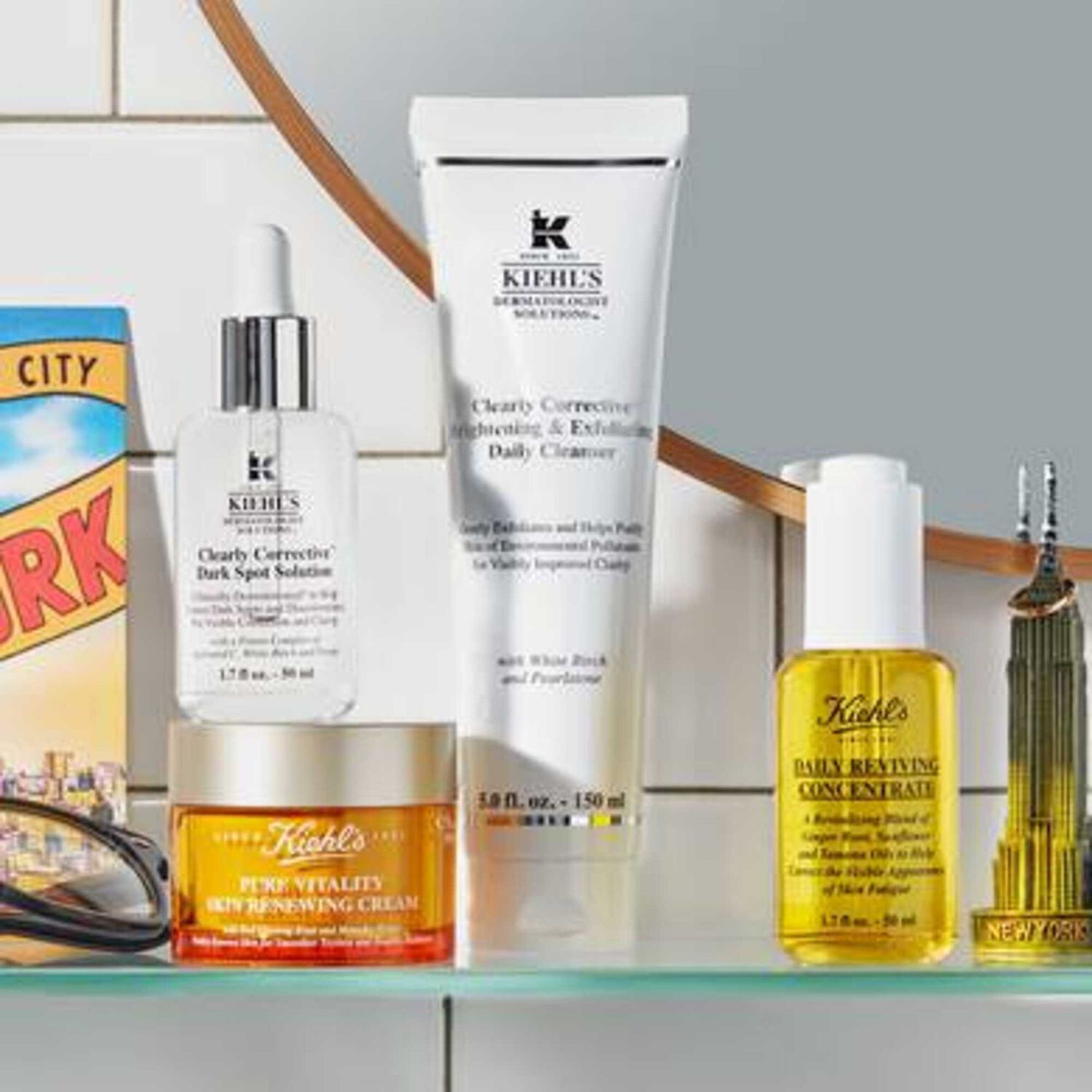 kiehl's Daily Reviving Concentrat Huile visage de jour protectrice et revitalisante