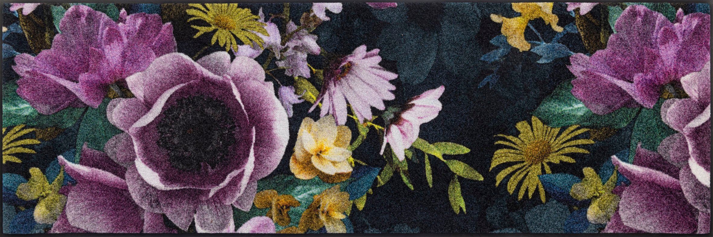Läufer Anemone, wash+dry by Kleen-Tex, rechteckig, Höhe: 7 mm