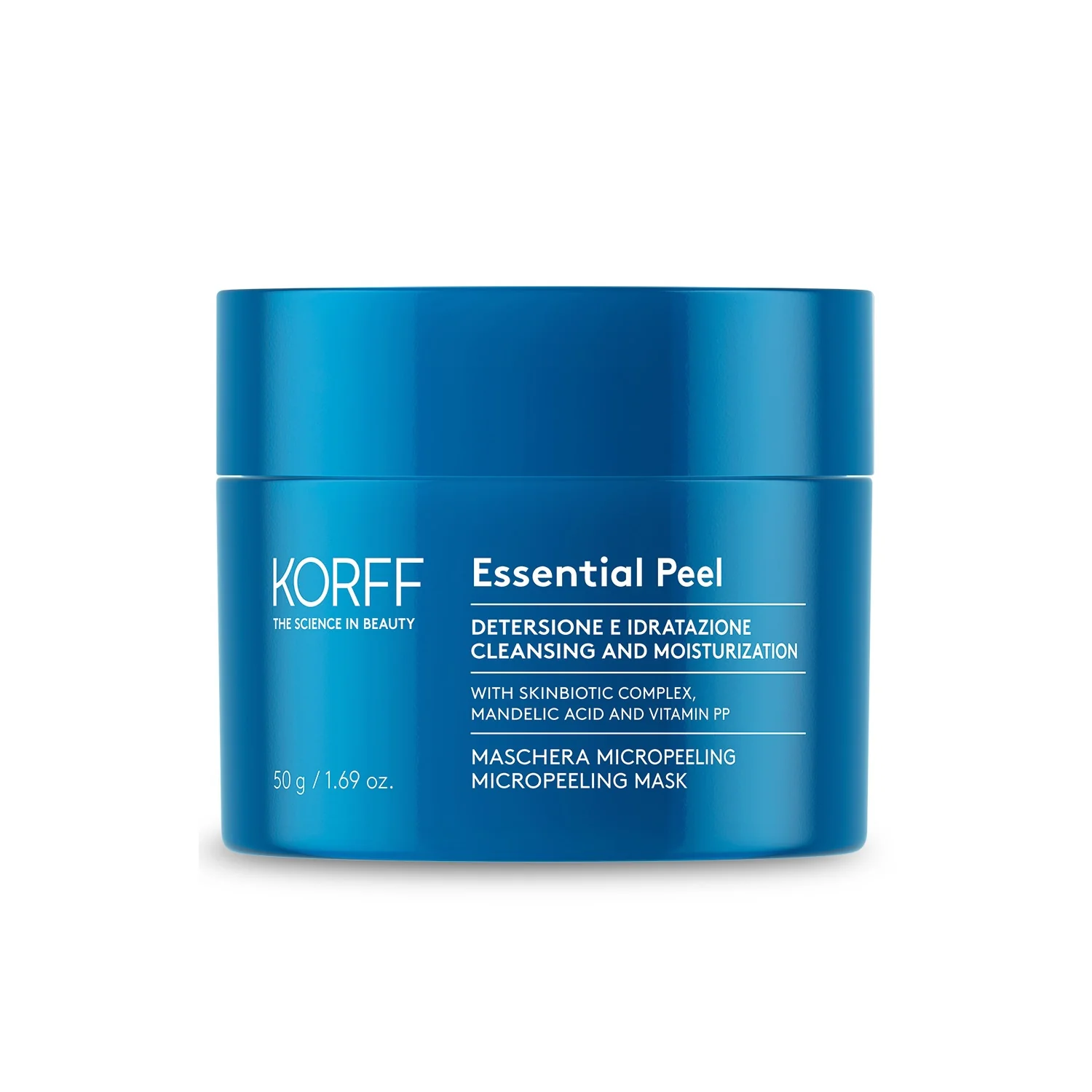 Essential Maschera Micropeeling - Esfoliante Illuminante viso, Esfoliante Rigenerante viso, Maschera Illuminante viso