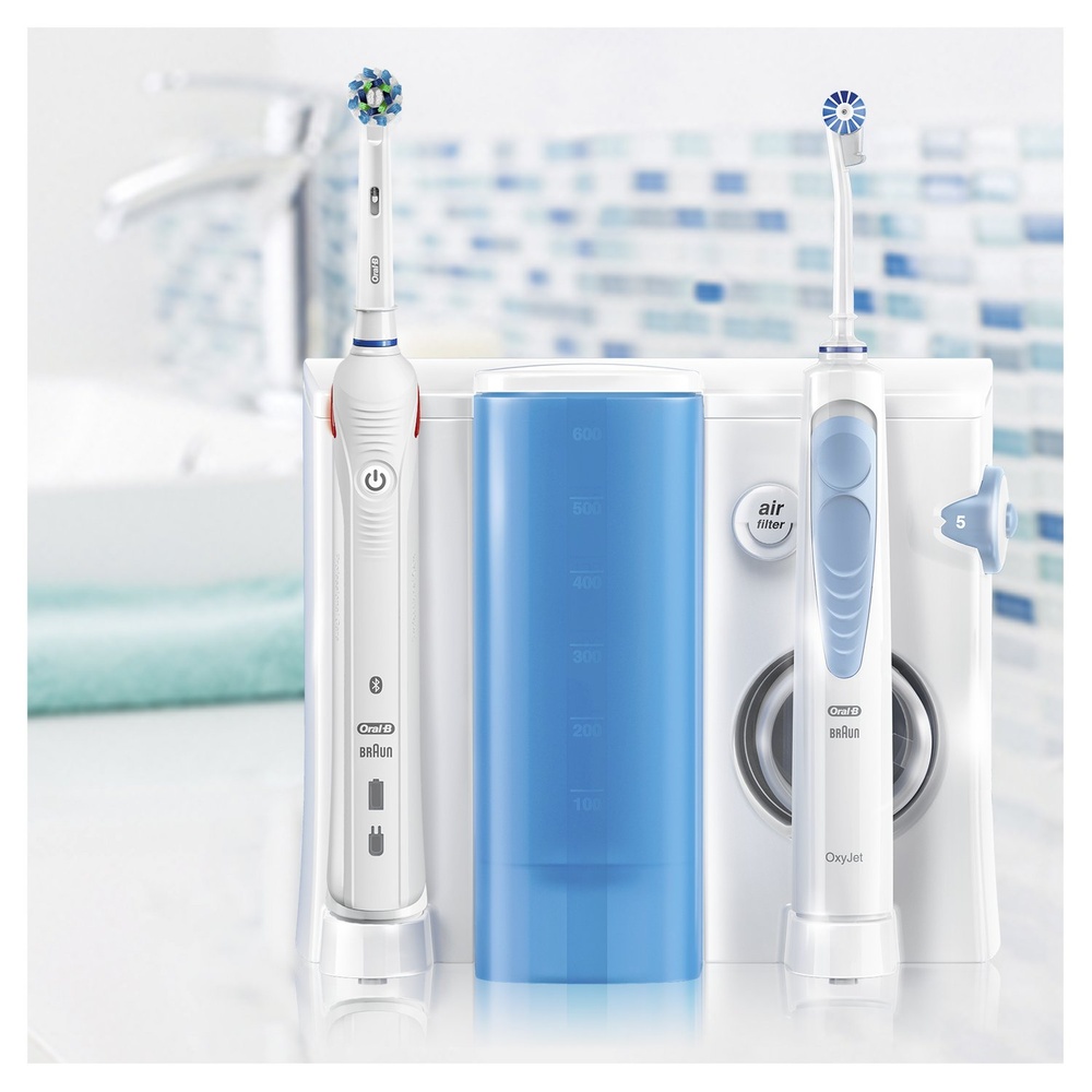 oral-b Oral-B Smart  5000 + Combiné Dentaire Oxyjet Irrigateur/Combine Dentaire