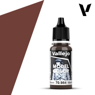 Vallejo Model Color - Flat Brown (70984) (18ml)