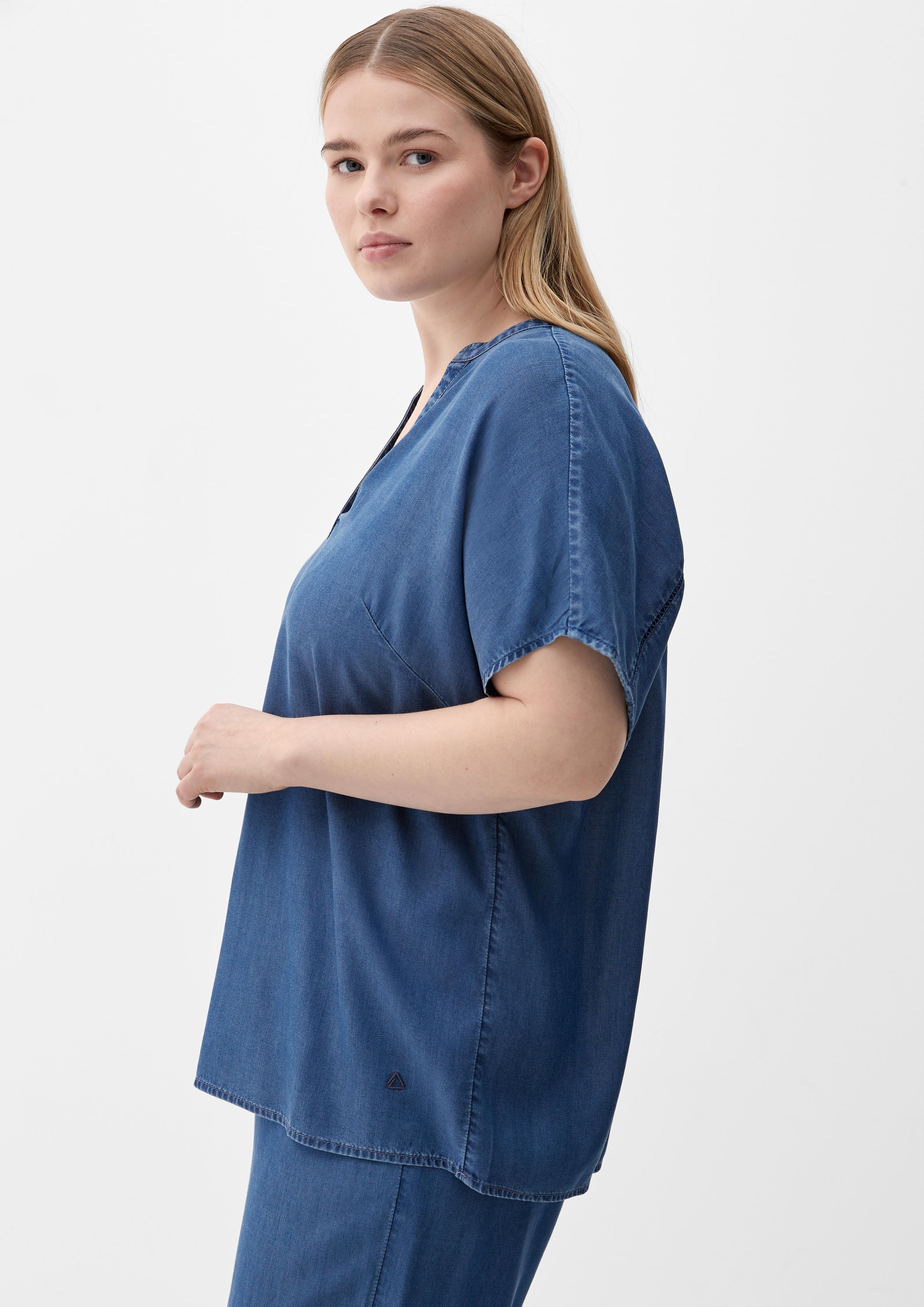 Denim Bluse mit Rücken-Detail  2128820-57L1