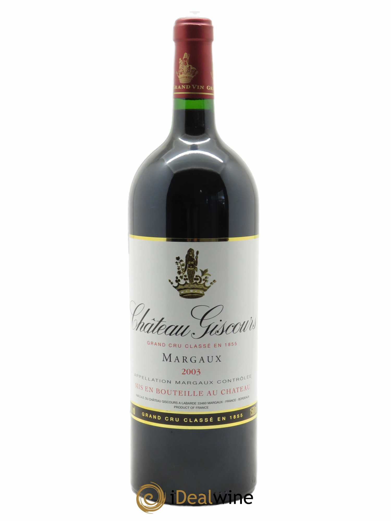 Château Giscours 3ème Grand Cru Classé (CBO à partir de 6 bts) 2003 - Lot de 1 Magnum