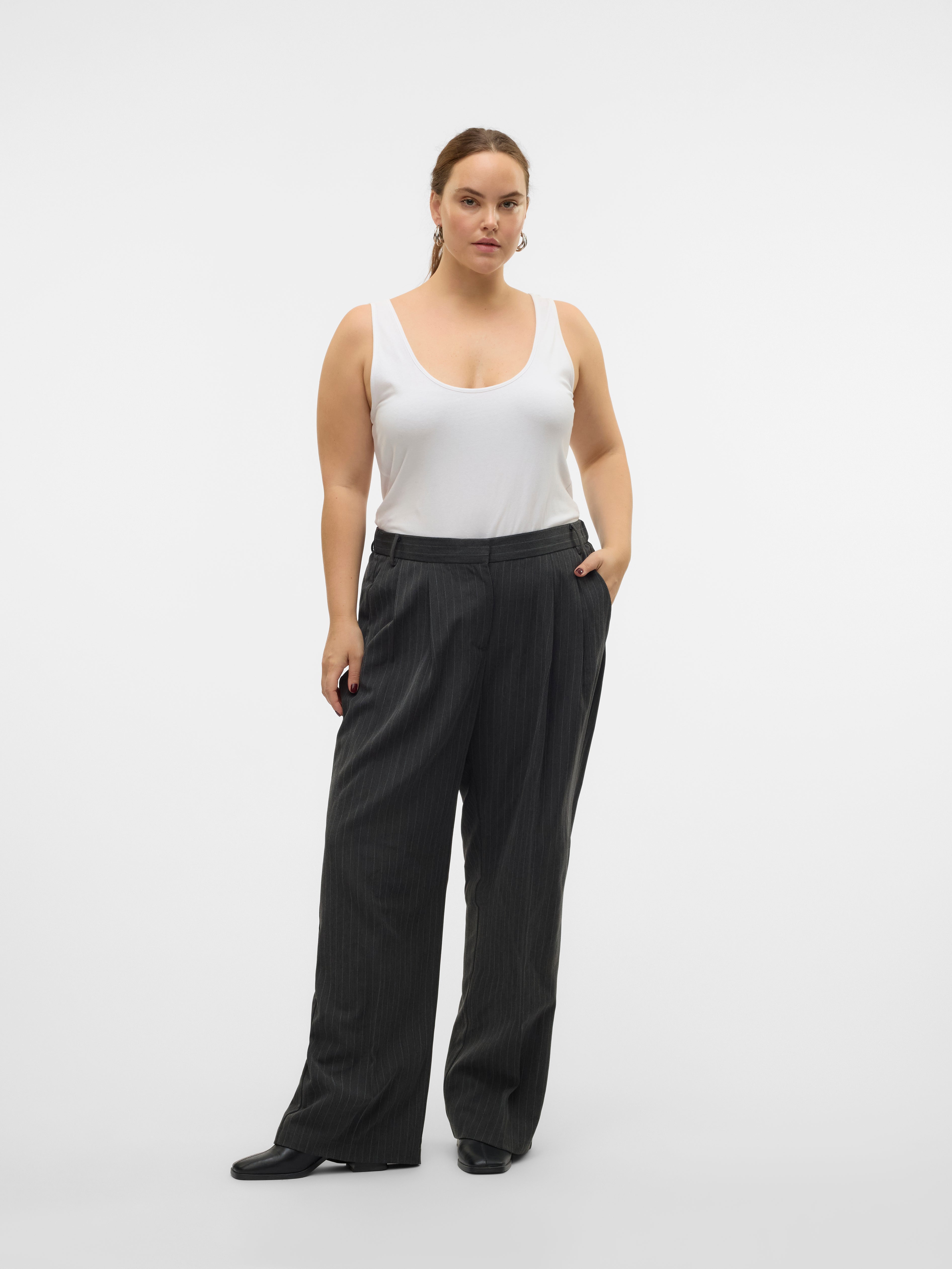 VMCSILJE Mittlere Taille Hose