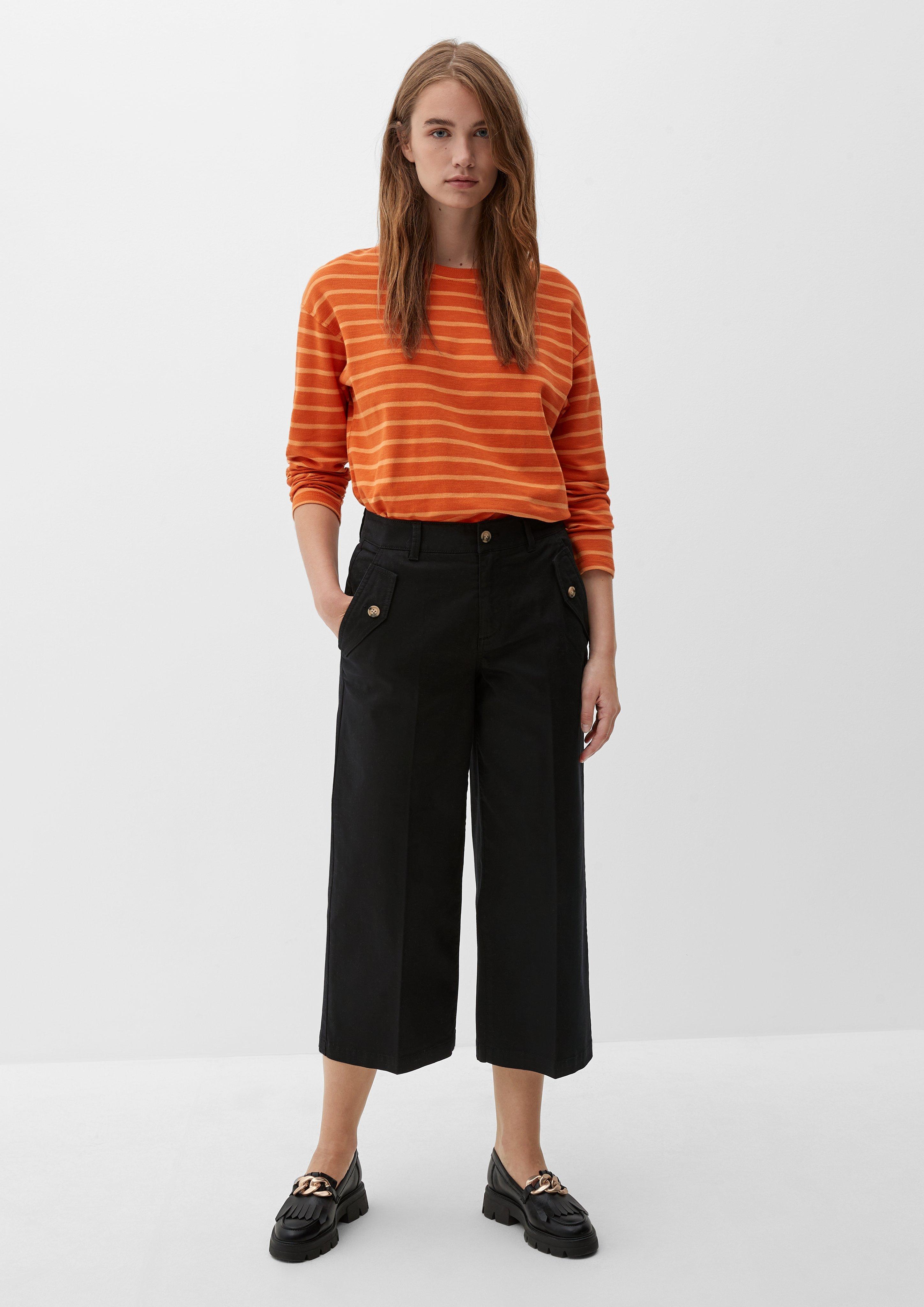 Culotte mit Pattentaschen  2121204-9999