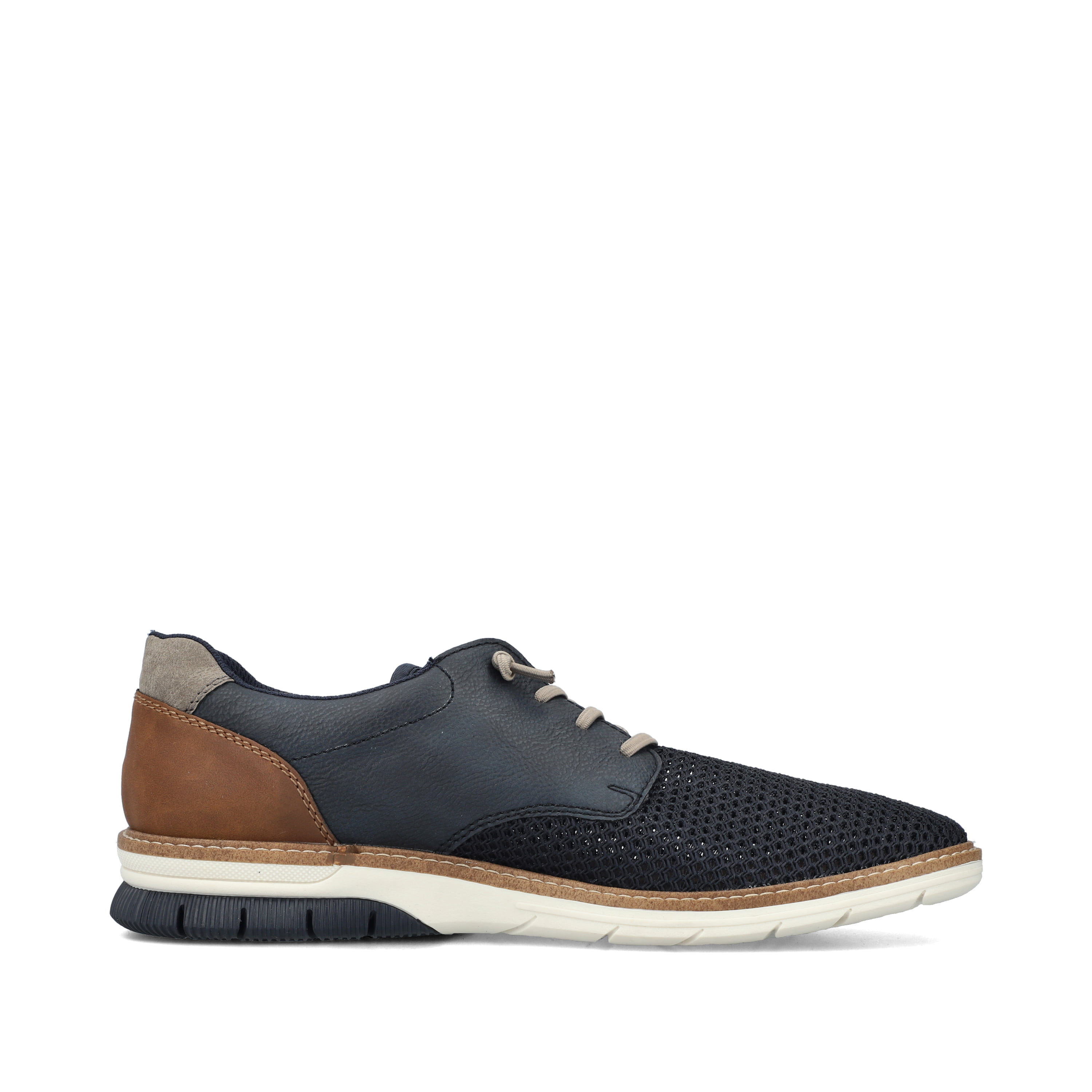 Rieker Herren Schnürschuhe schieferblau