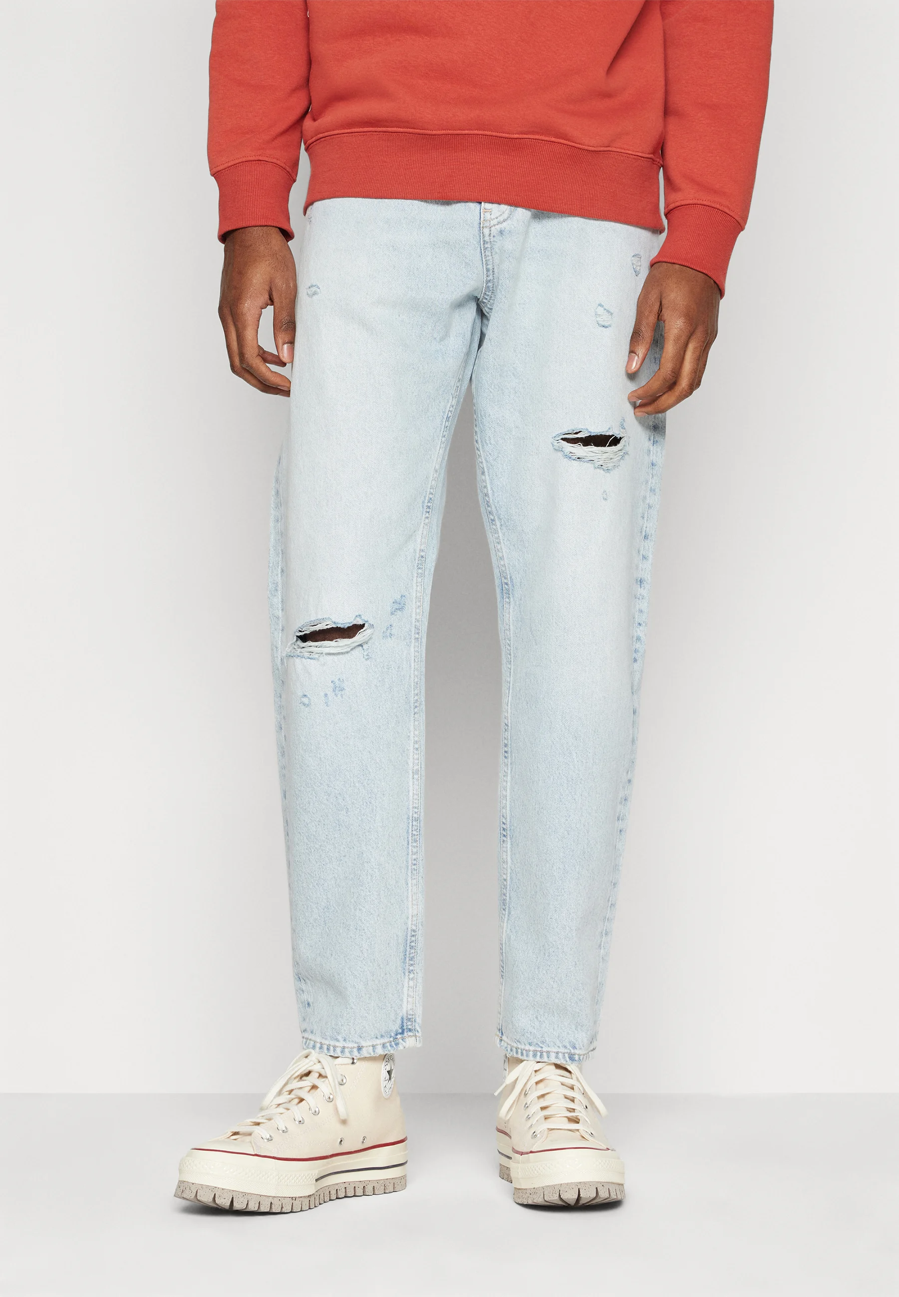 Tommy Jeans ISAAC RELAXED TAPERRD ARCHIVE - Vaqueros holgados