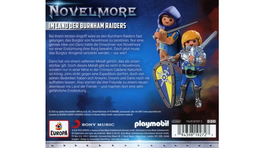 Novelmore-Folge 9:  Im Land der Burnham Raiders