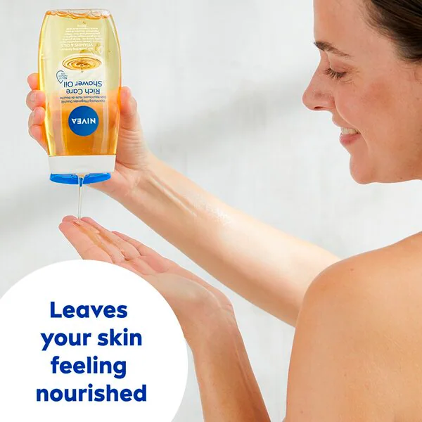 NIVEA tusfürdő olaj 200ml - Normál bőrre