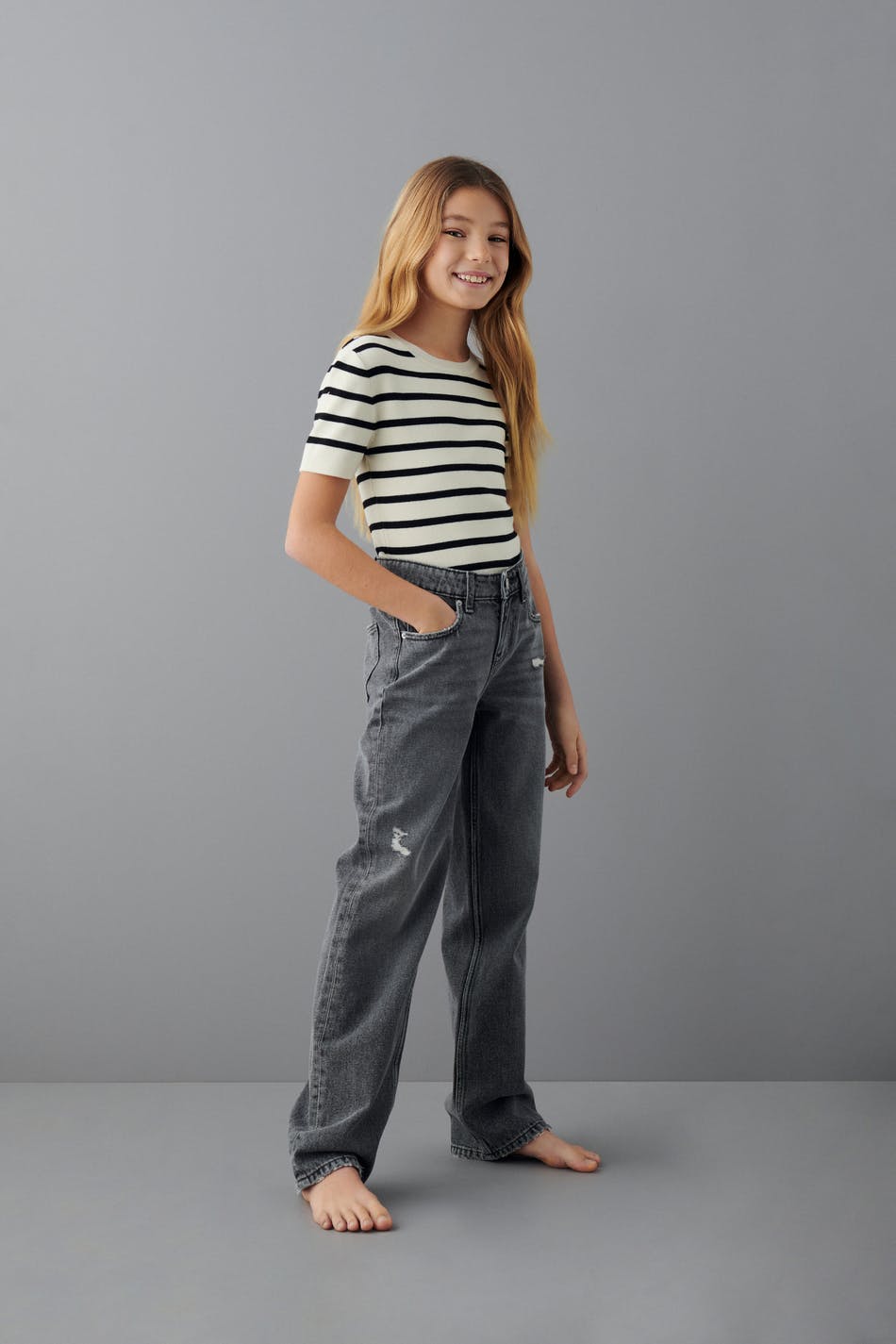 Straight jeans
