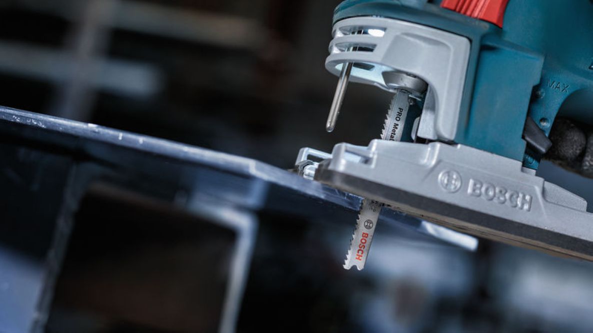 Bosch Blue Accessories 2608655112 PRO Hoja de sierra de calar gruesa para metal T121BFC de 92 mm, 100 piezas