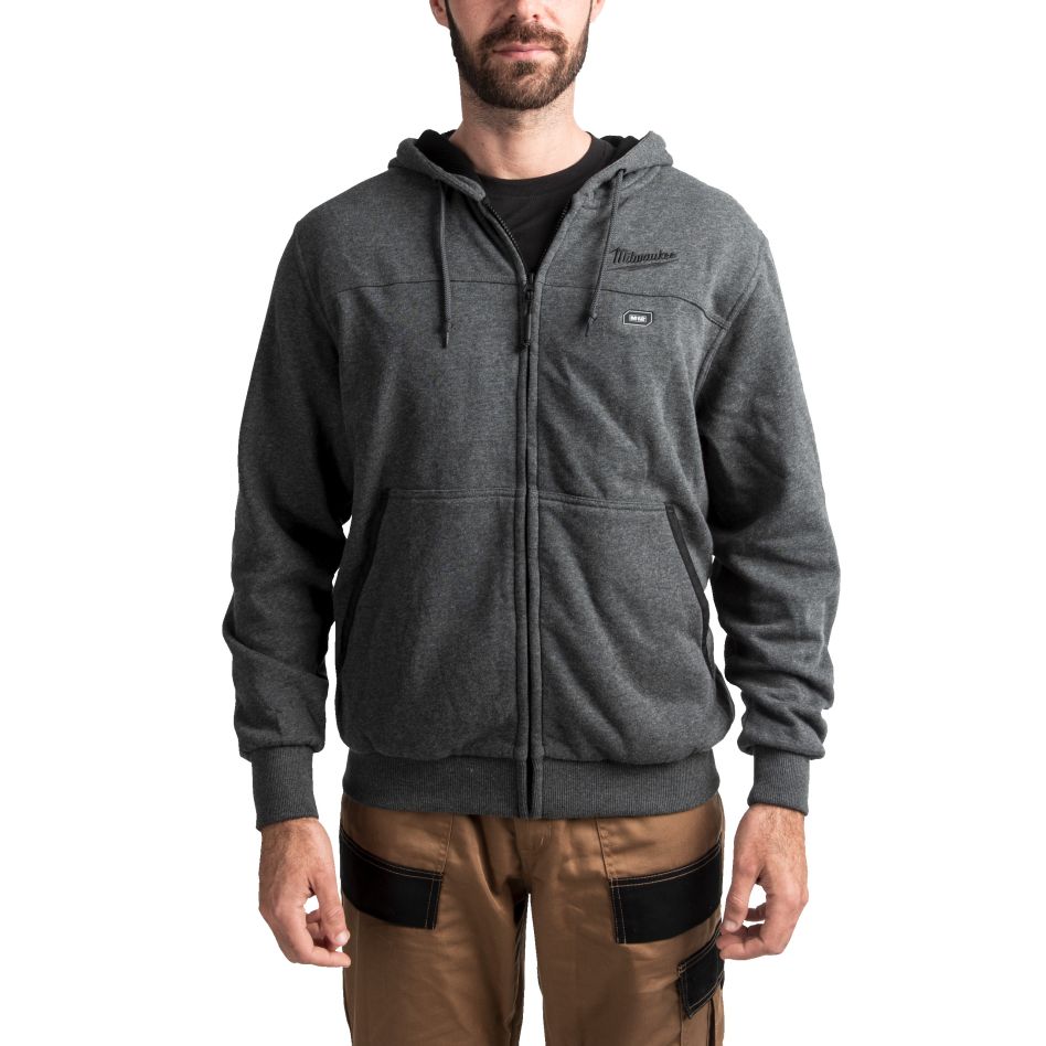 Milwaukee Zubehör 4933464355 M12 HHGREY3-0(XL) M12™ grauer beheizbarer Hoodie