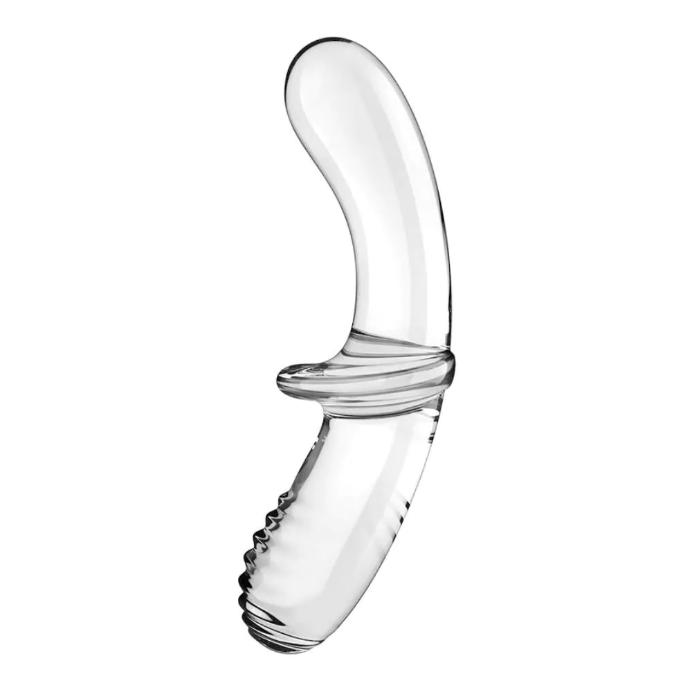 Satisfyer Dobbelt Krystal Transparent Massageapparat
