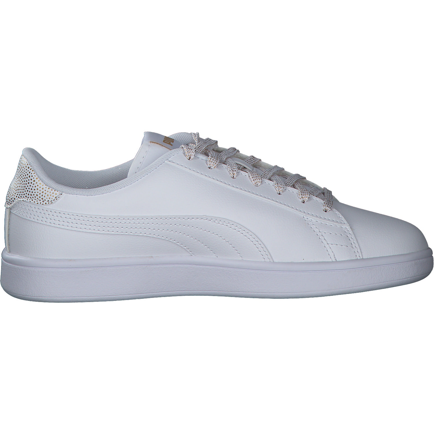 Puma Smash V2 Metallics Jr. 386197, Sneakers, Kinder, puma white