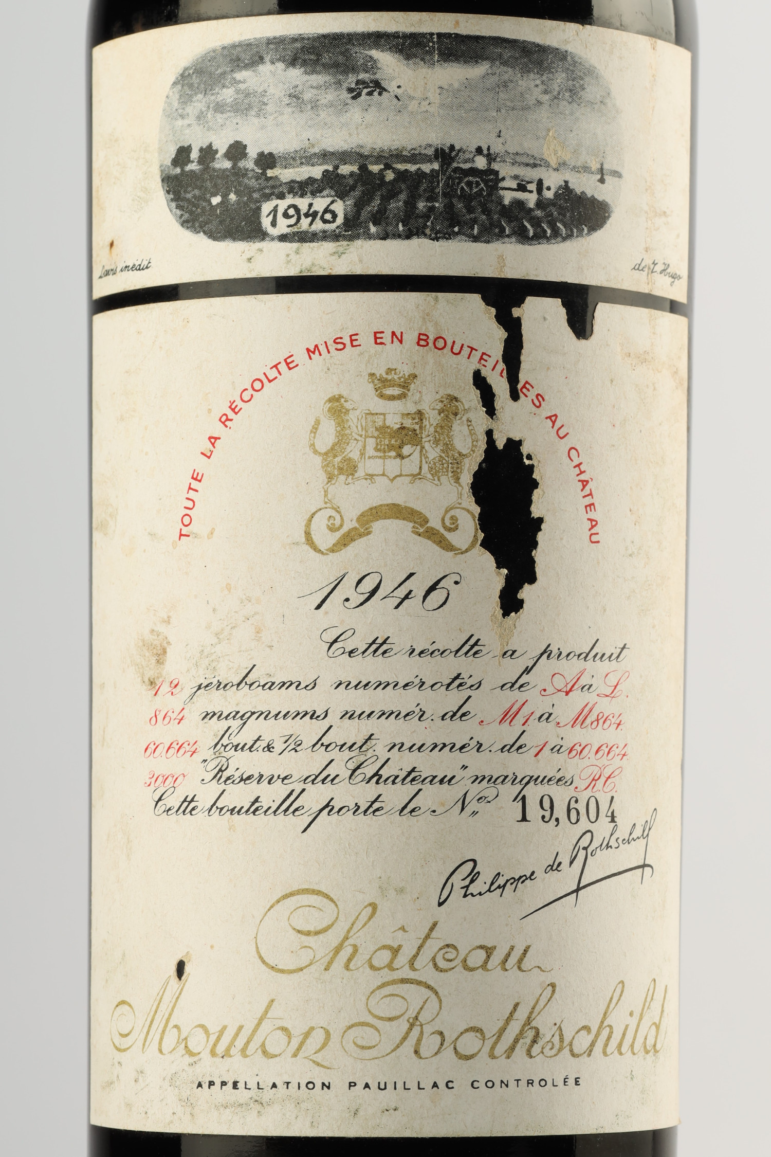 Château Mouton Rothschild 1946, Pauillac