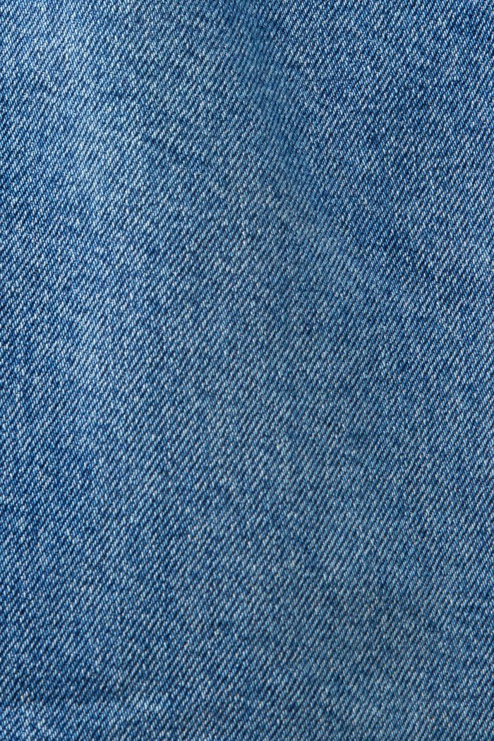 Jeans mit geradem Bein und mittlerer Bundhöhe