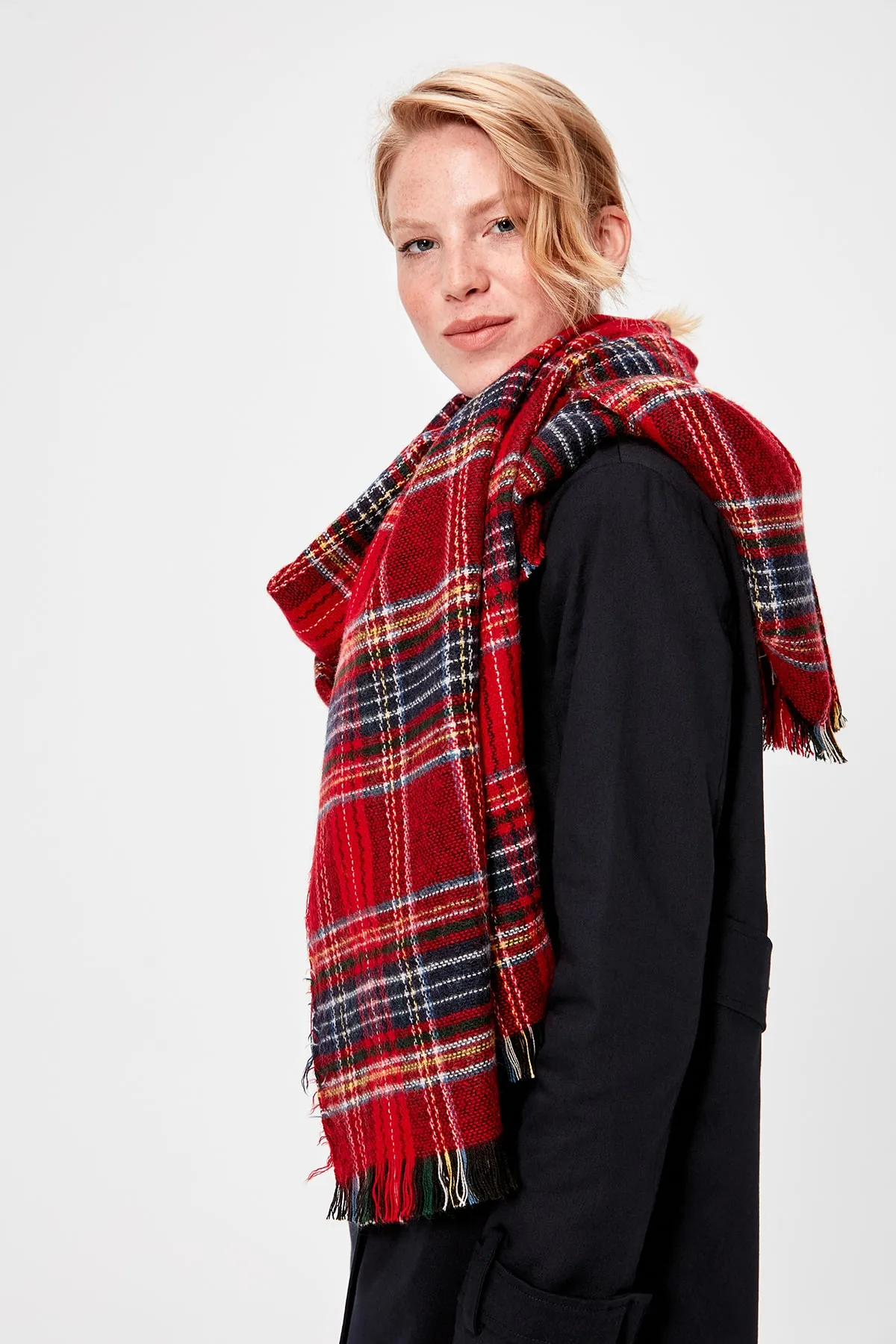 Trendyol Collection  Schal - Rot - Dobby