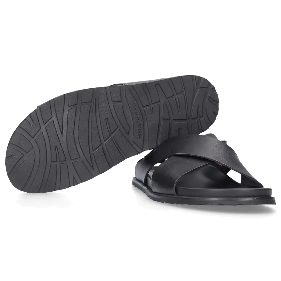 Budapester - Sandalen M6916 Kalbsleder - schwarz