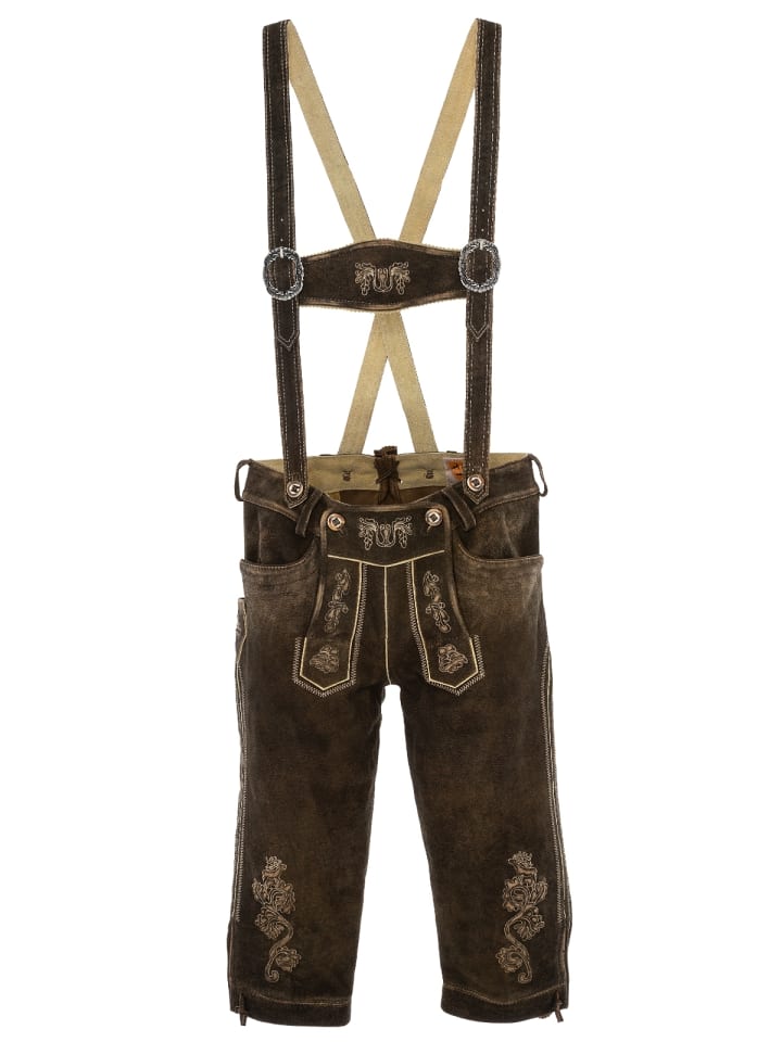 MADDOX Lederhose HOCHBERG-HT in bisam günstig kaufen 58