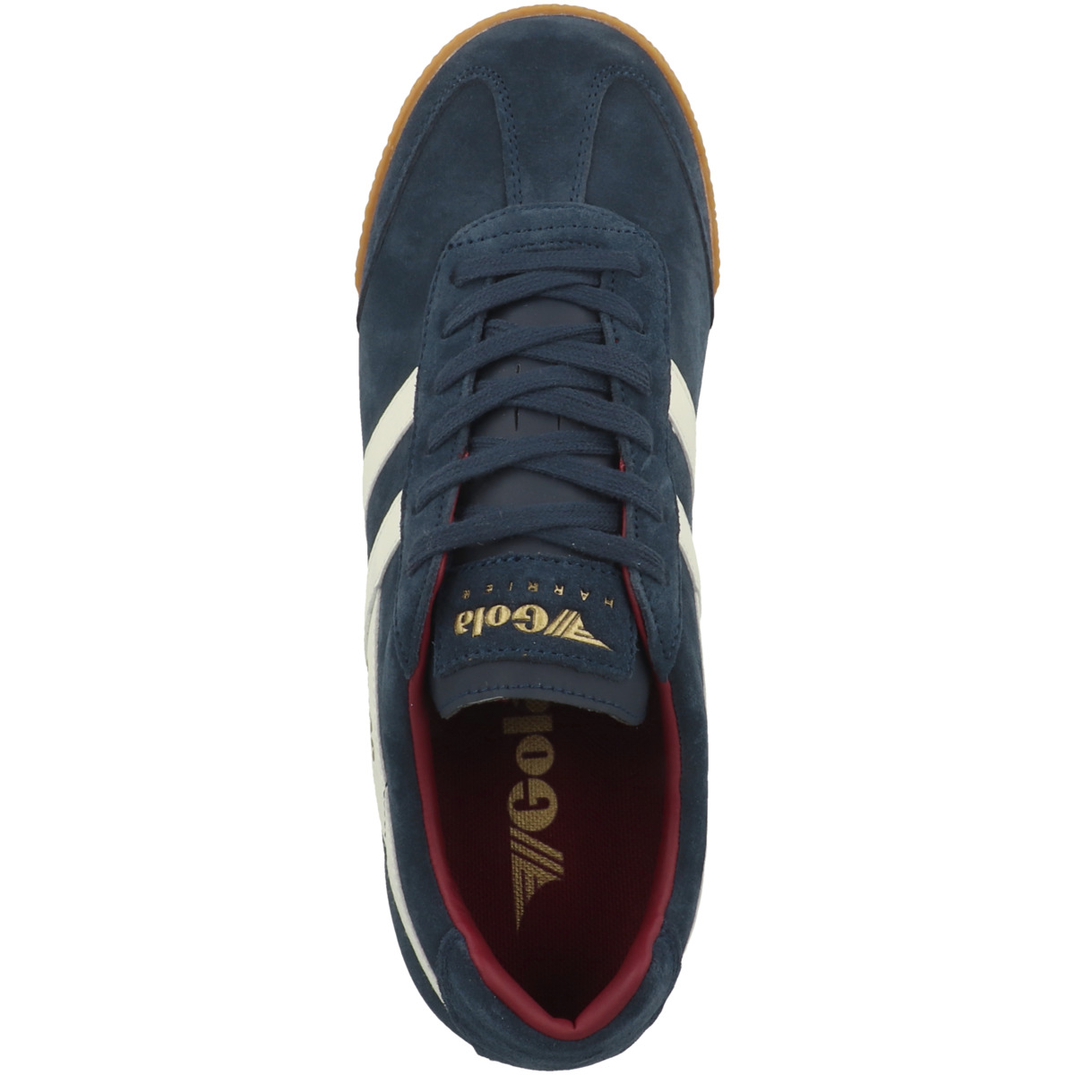 Gola Harrier Suede Sneaker Low dunkelblau