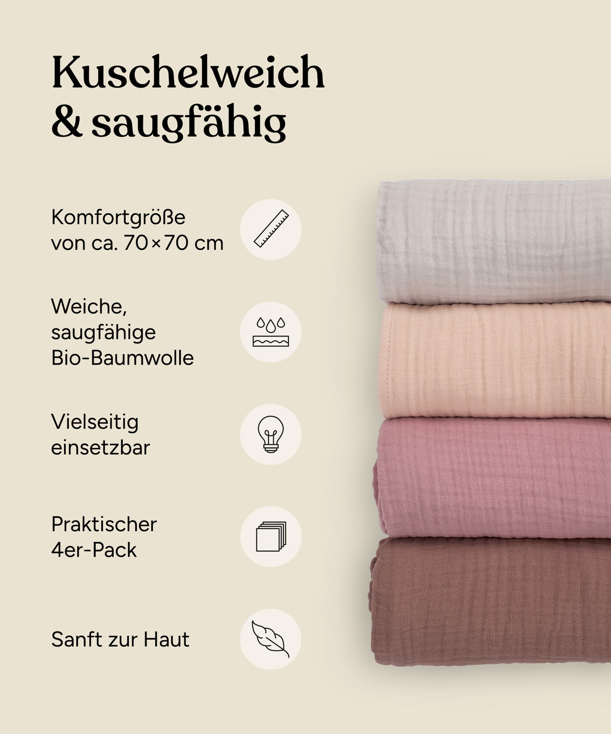 Mulltücher-Set