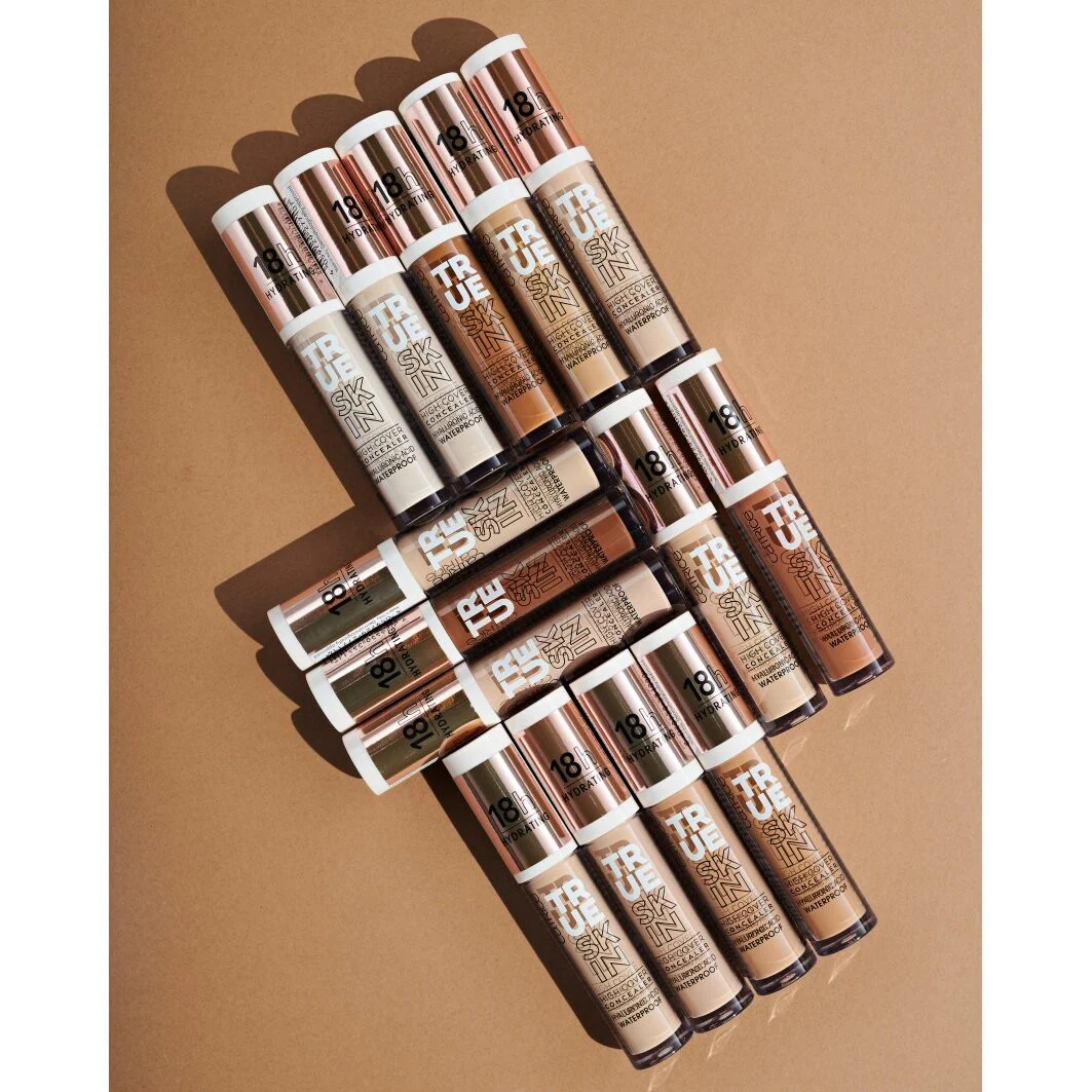 Catrice True Skin High Cover Concealer, vysoko krycí krém, 039 Warm Olive