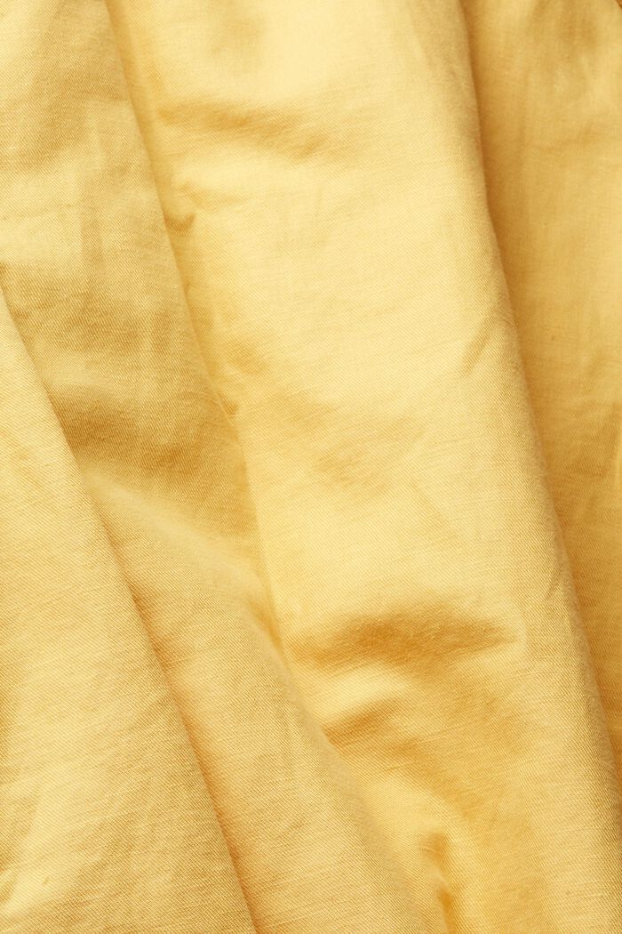 Aus Leinen-Mix: Oversize-Hemd