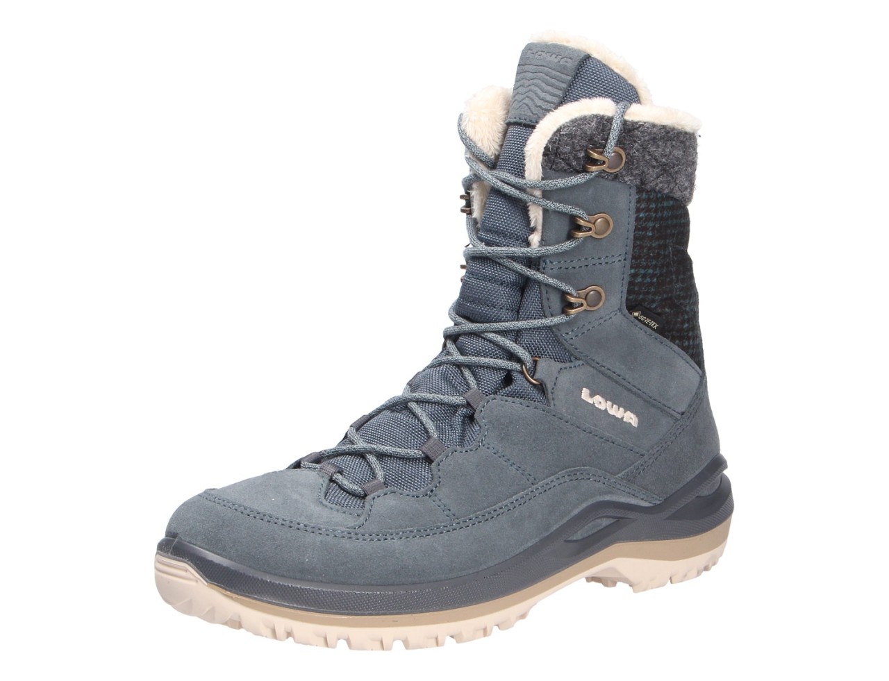 LOWA Winterstiefel blau CALCETA III GTX Ws
