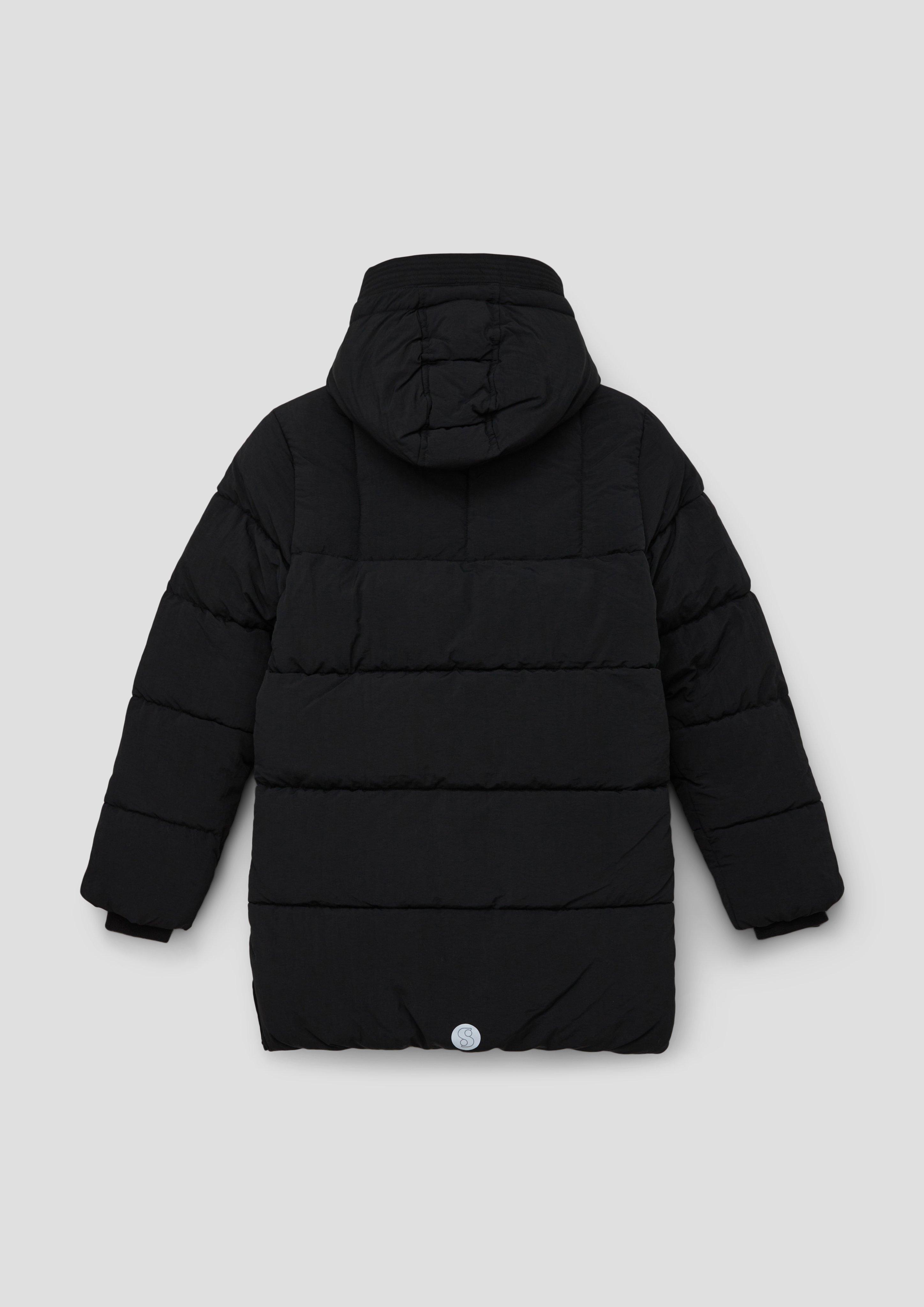 Wärmender Crinkle-Steppmantel im Loose Fit  2132194-9999