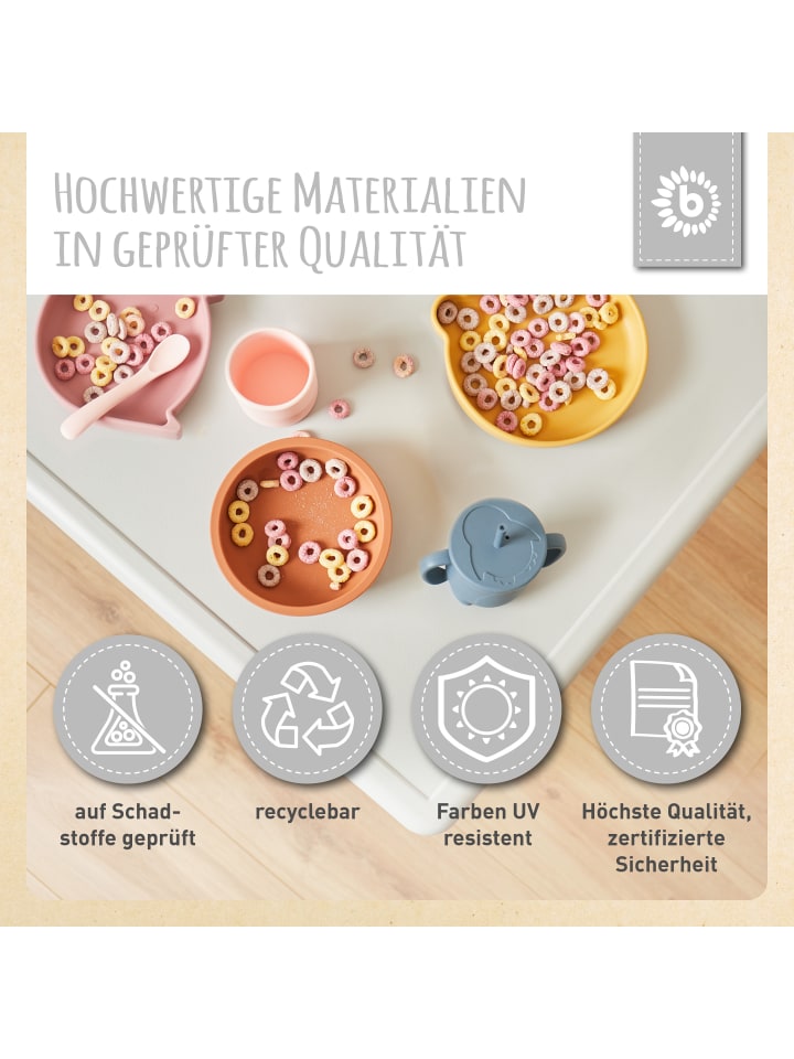 Bieco Spielwaren Kindertisch, Design: Eisgrau in Grau günstig kaufen onesize
