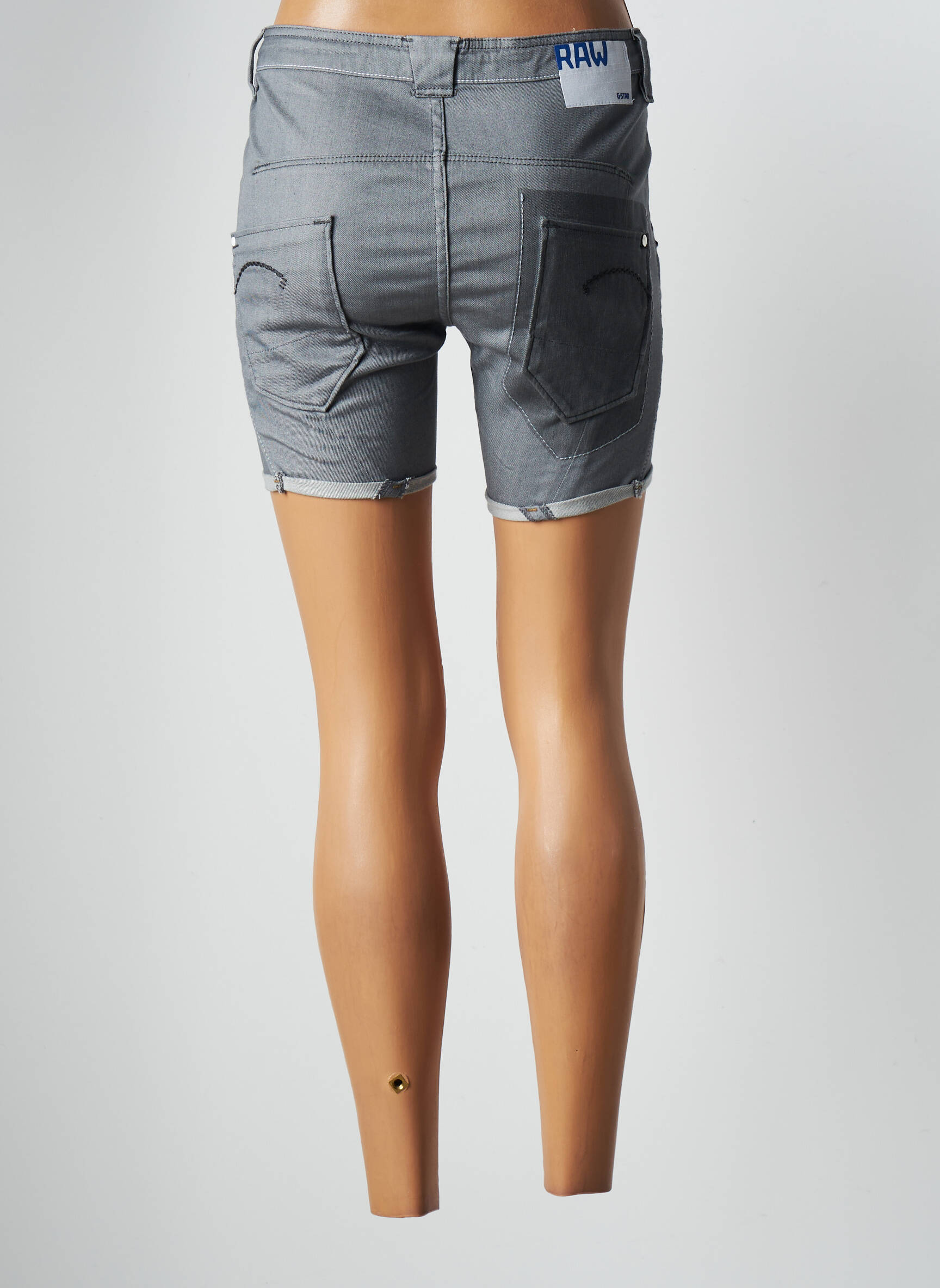 G Star Shorts 1 Femme couleur gris